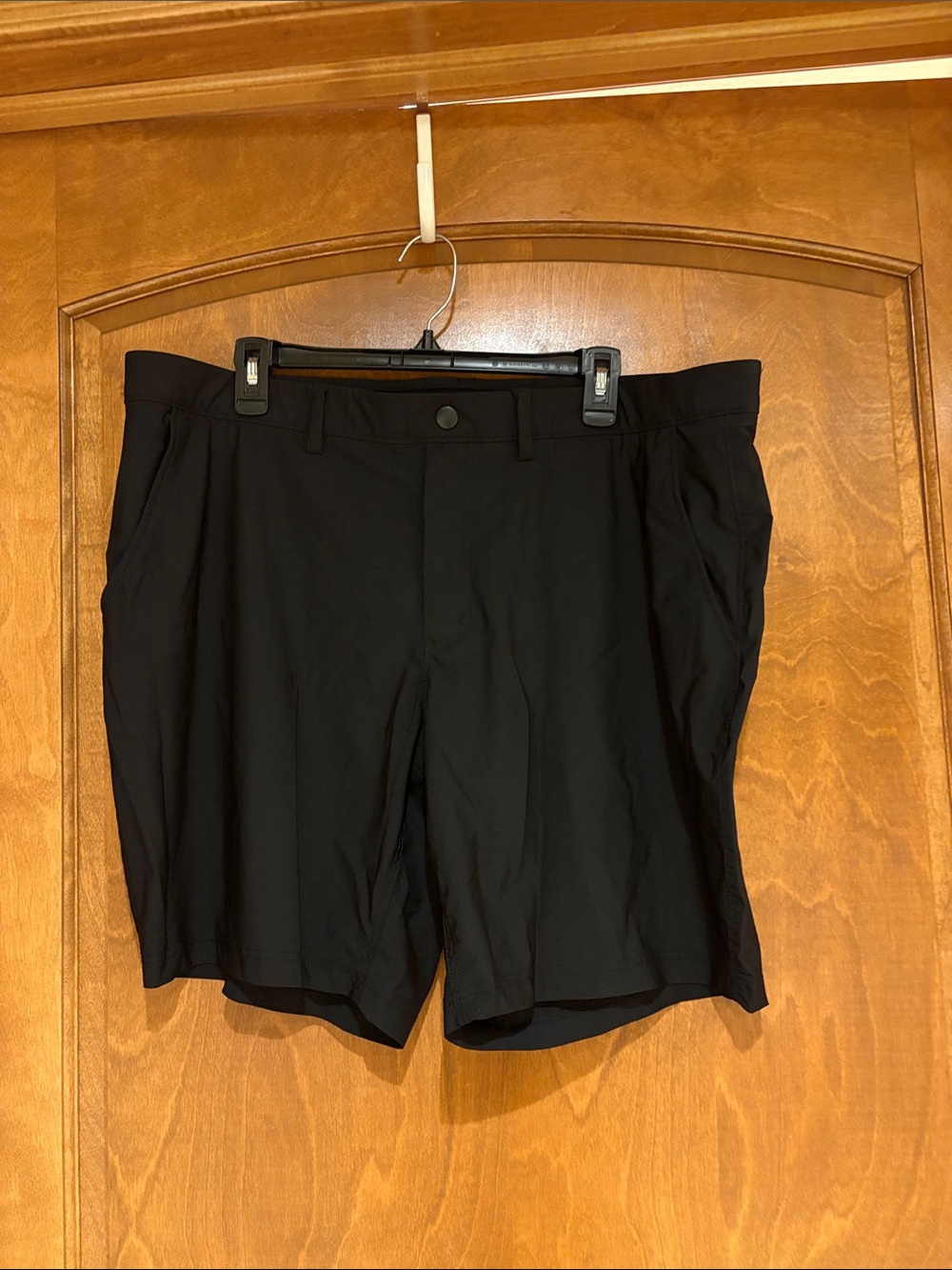 Men's PGA Tour Black Casual Golf Shorts